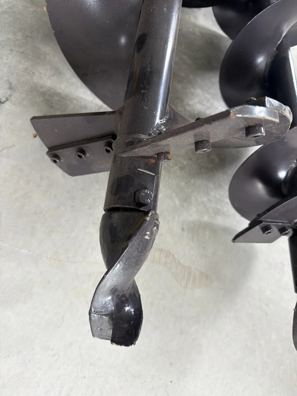 Mini Excavator Attachment - 25mm Pin - Auger Set C/W 300mm Drill