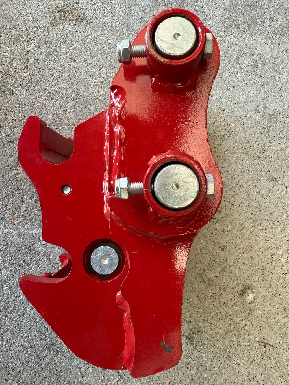 Mini Excavator Attachment - 25mm Pin - Spring Half Hitch