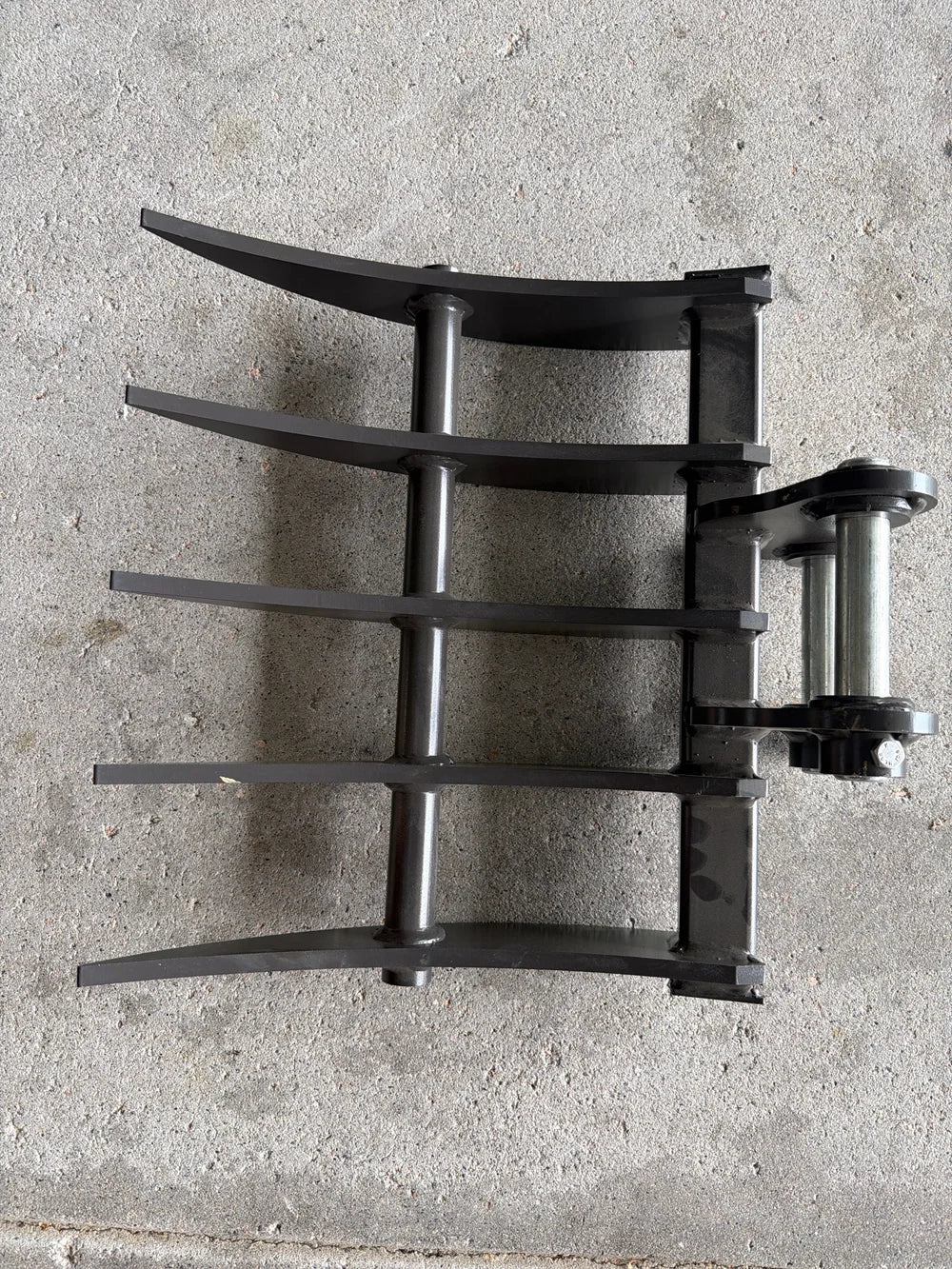 Mini Excavator Attachment - 30mm Pin - Stick Rake