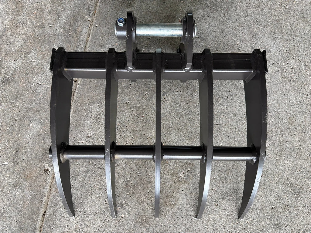 Optional 30mm Pin Mini Excavator Deluxe Attachment Pack