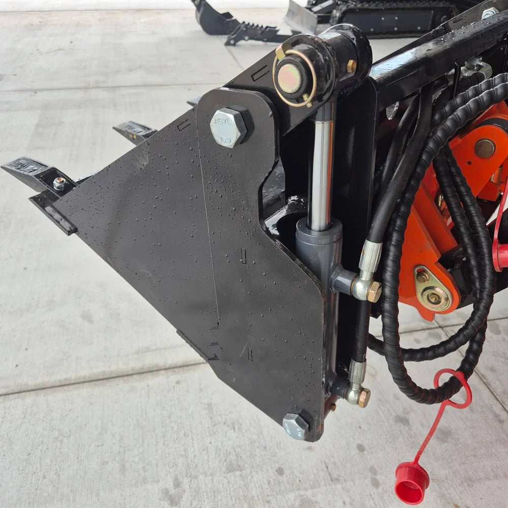 Mini Skid Attachment - 4-in-1 Bucket c/w Bucket Teeth