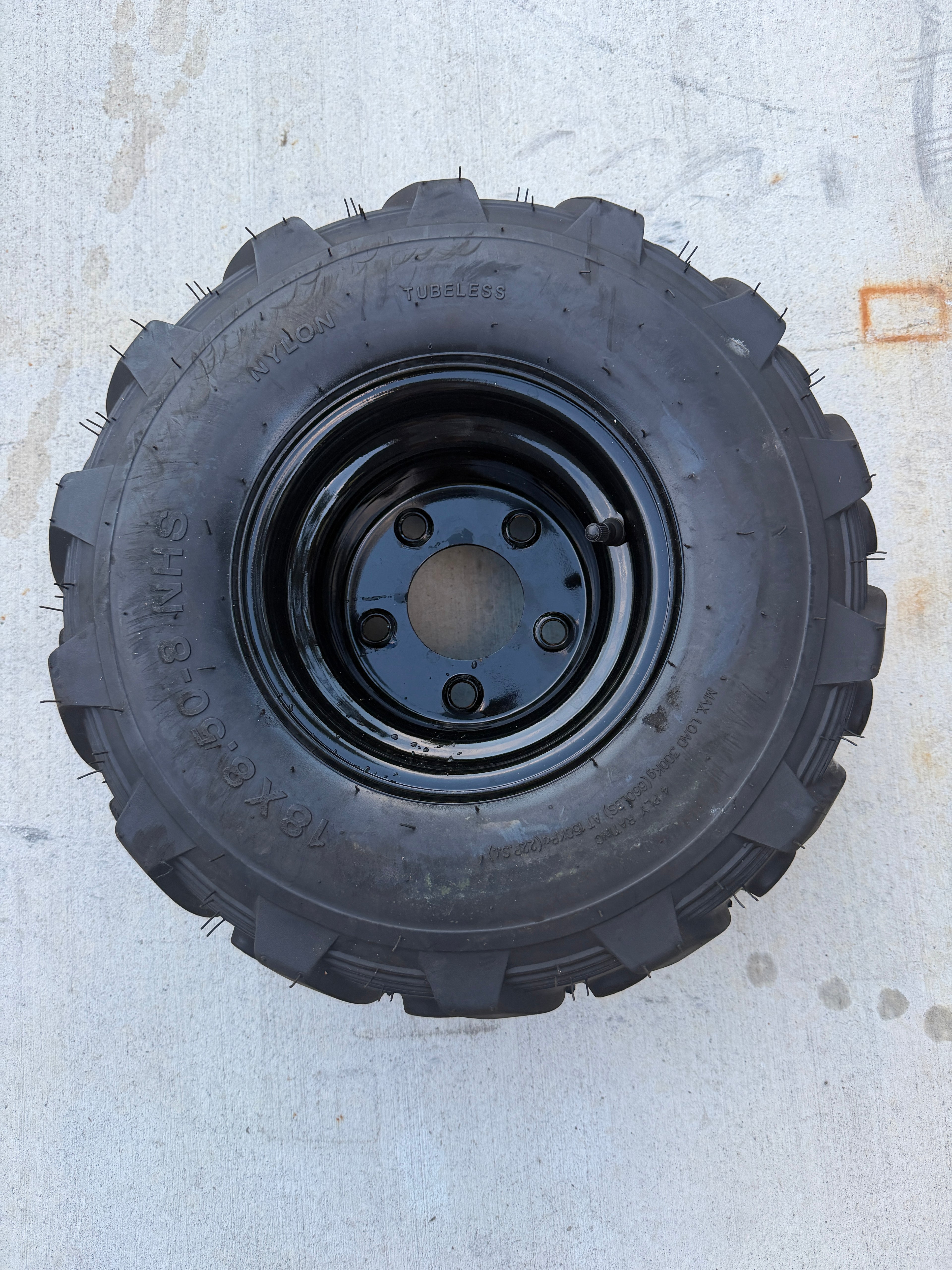 MT Wheel and Tyre - 18x8.5-8