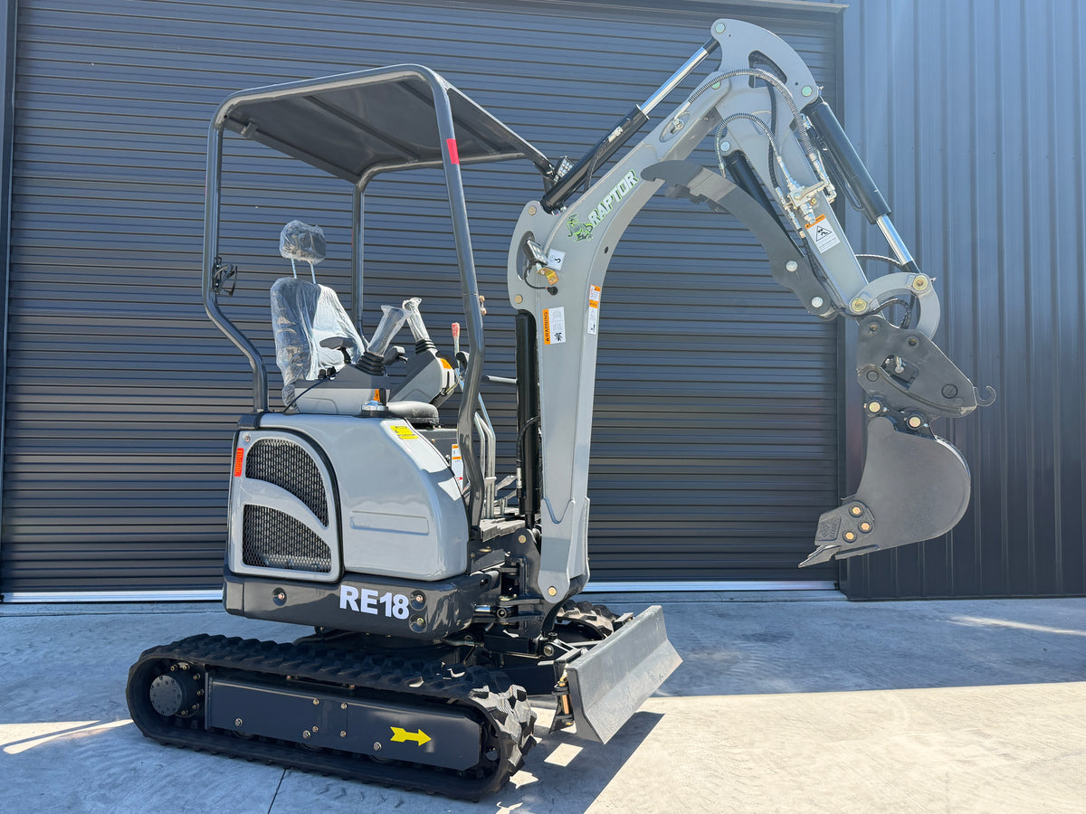Raptor RE18 Mini Excavator