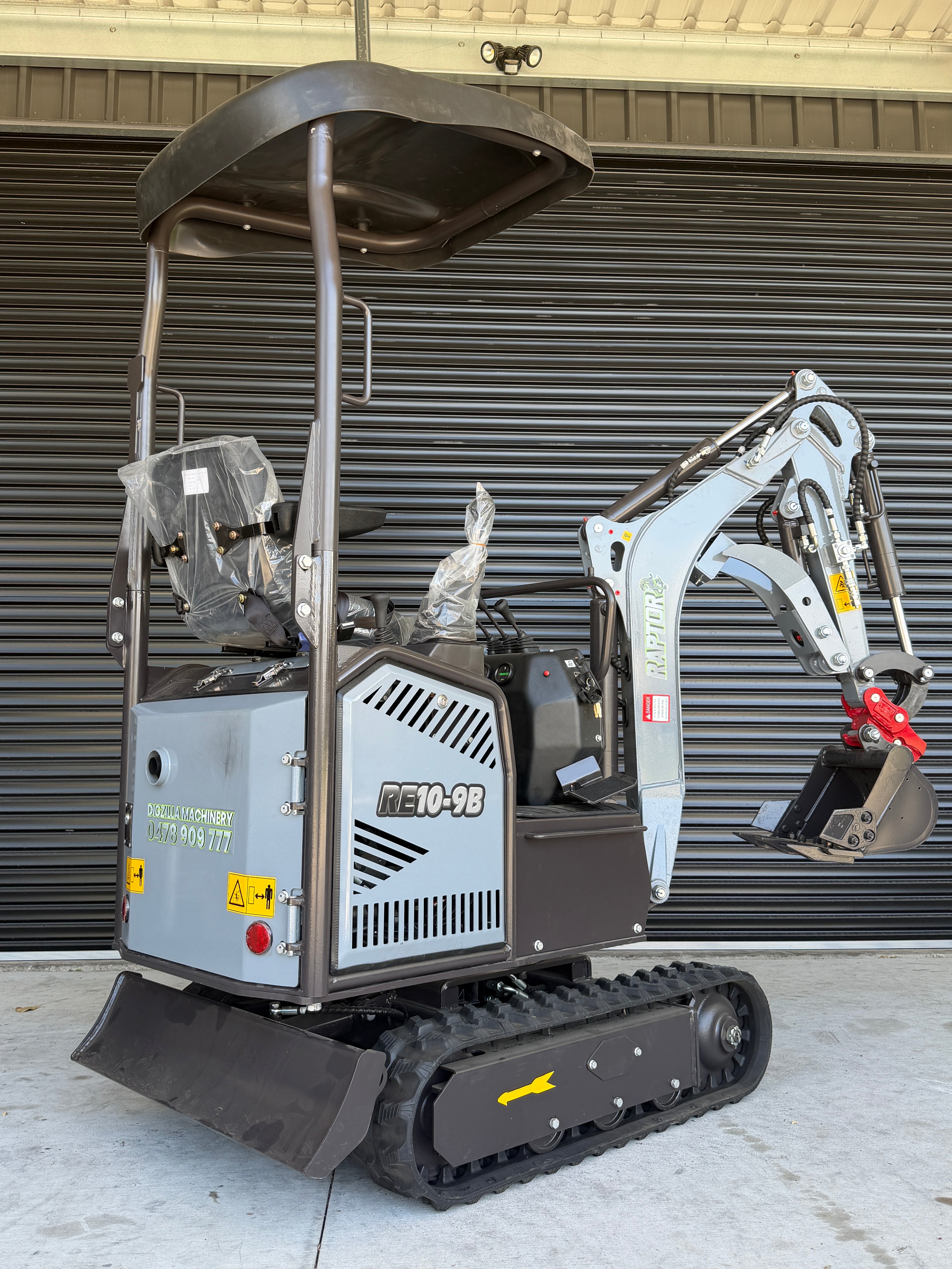 Raptor RE10-9B Mini Excavator