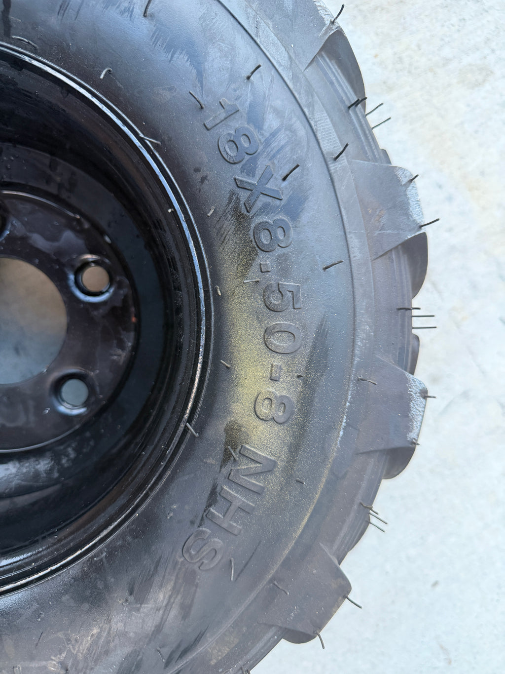 MT Wheel and Tyre - 18x8.5-8