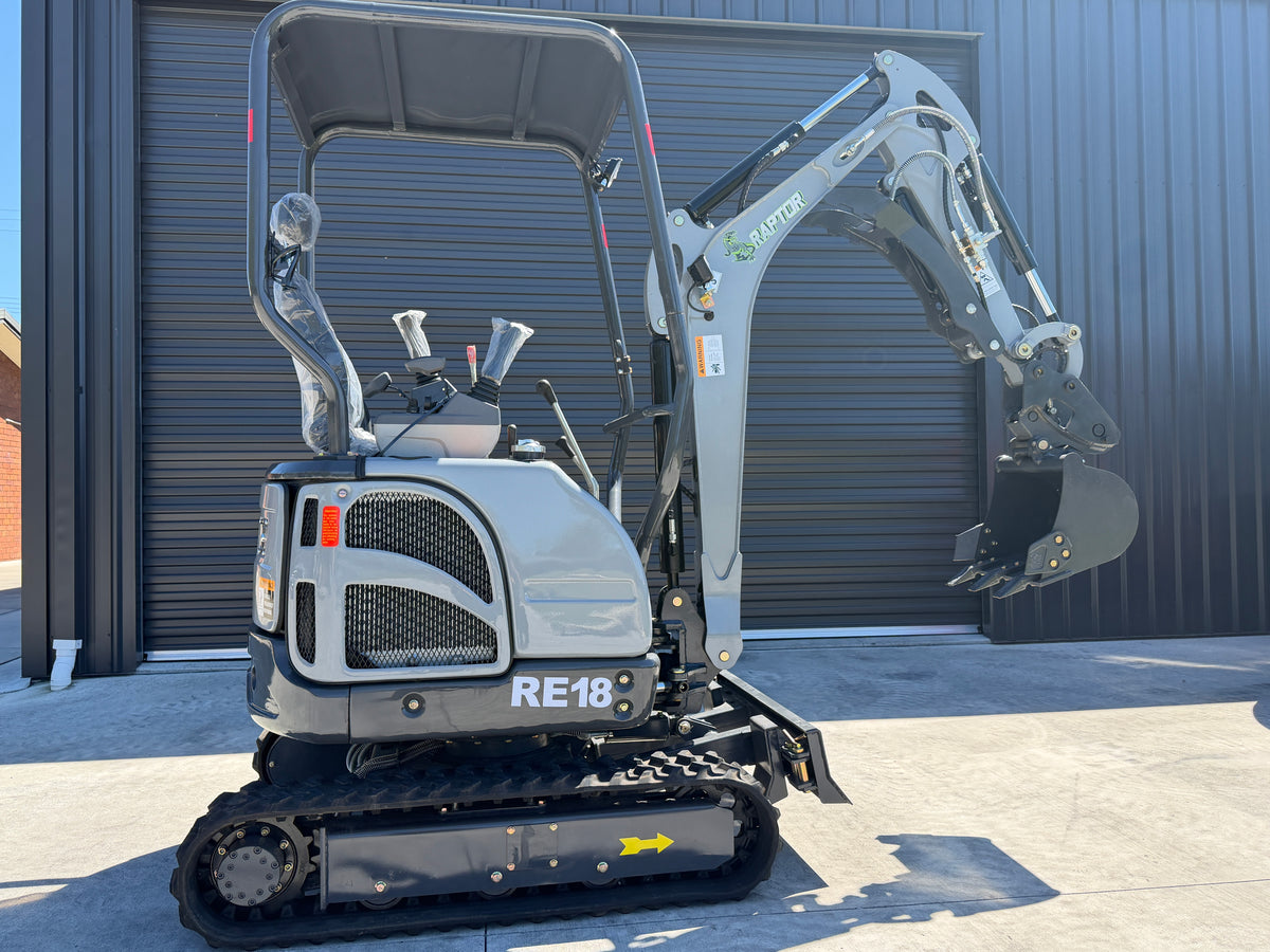 Raptor RE18 Mini Excavator