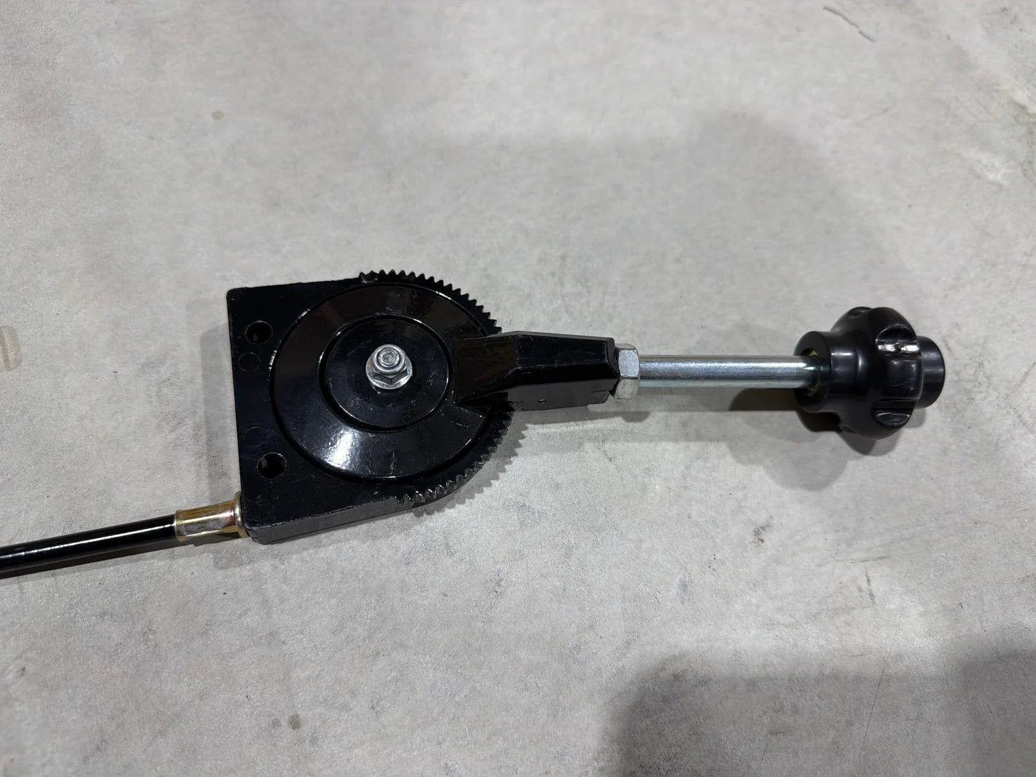 Lever Type Throttle Cable and Handle Assembly - 960mm