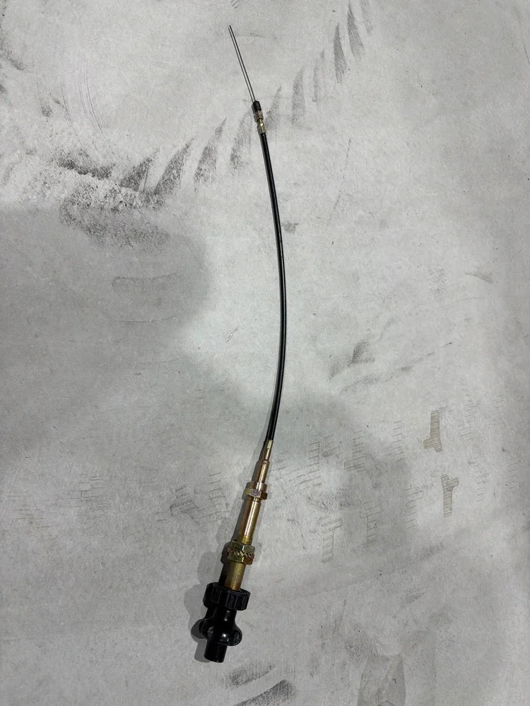 Screw Type Throttle Cable and Handle Assembly - 700mm